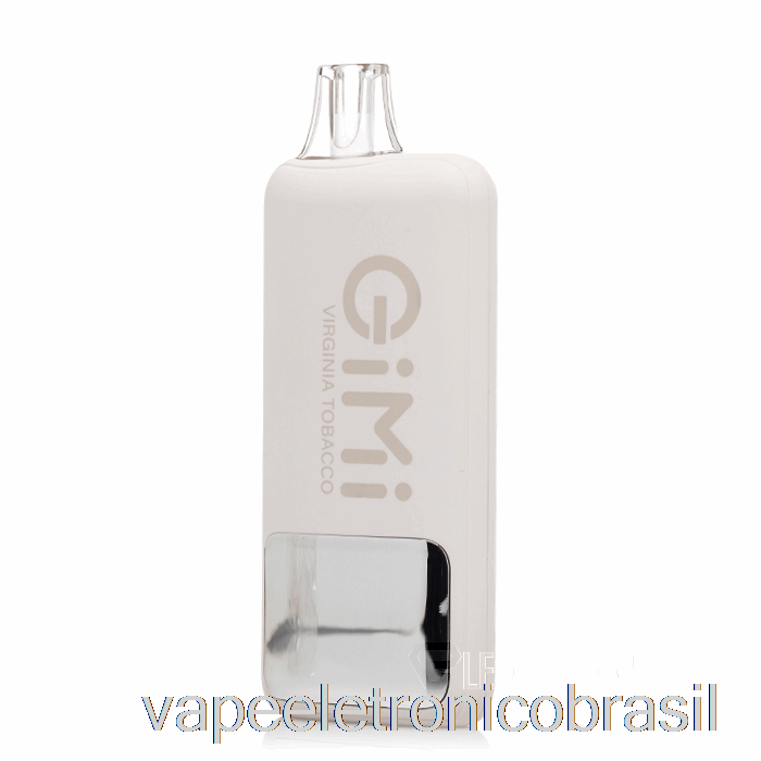 Vape Eletronico Flum Gimi 8500 Smart Descartável Virginia Tabaco